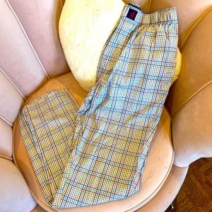 Johnnie-O colorful plaid pajama pants
